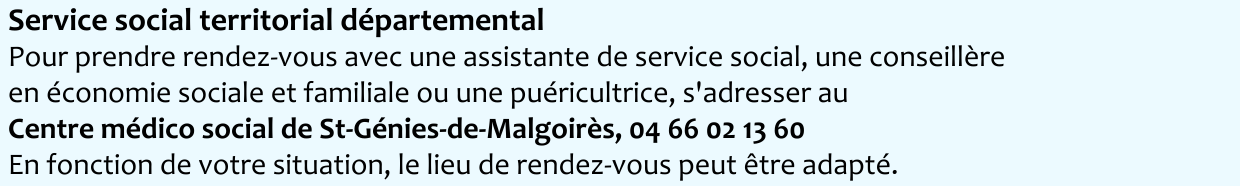 Service social territorial départemental
