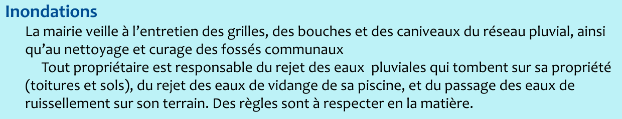 Inondations
